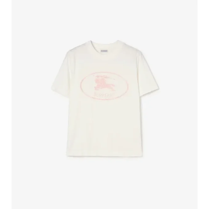 Knight Stamp-T-shirt i bomull Knight Stamp-T-shirt i bomull
