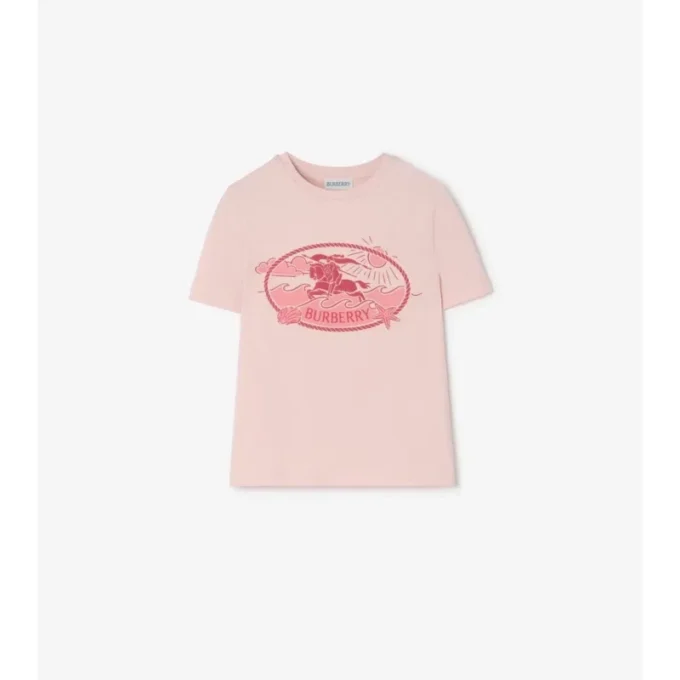 Knight Stamp-T-shirt i bomull Knight Stamp-T-shirt i bomull