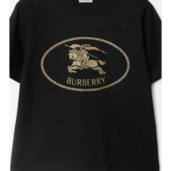Knight Stamp-T-shirt i bomull Knight Stamp-T-shirt i bomull