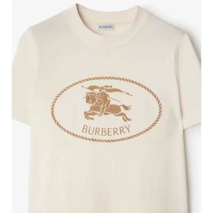 Knight Stamp-T-shirt i bomull Knight Stamp-T-shirt i bomull
