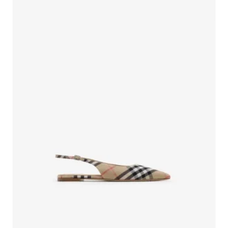 Kolla in Dame Slingback-ballerinaskor