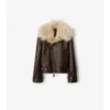 Kort aviatorjacka i shearling Kort aviatorjacka i shearling