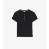 Kort bomullst-shirt Kort bomullst-shirt