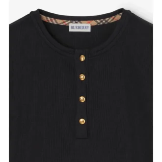 Kort bomullst-shirt