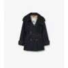 Kort denim-Trench Coat i Fitzrovia-modell Kort denim-Trench Coat i Fitzrovia-modell