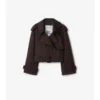 Kort gabardin-trenchcoat Kort gabardin-trenchcoat