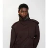 Kort gabardin-trenchcoat Kort gabardin-trenchcoat
