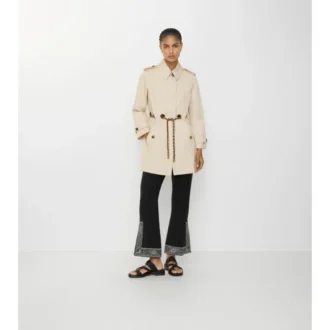 Kort gabardine-Car Coat Kort gabardine-Car Coat