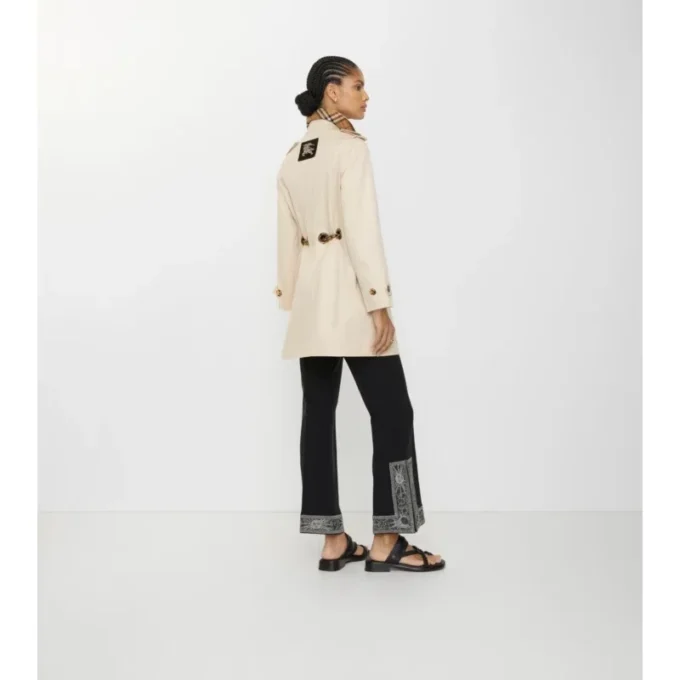 Kort gabardine-Car Coat Kort gabardine-Car Coat