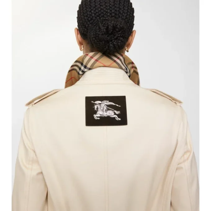 Kort gabardine-Car Coat Kort gabardine-Car Coat