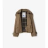 Kort gabardine-trenchcoat Kort gabardine-trenchcoat