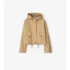 Kort gabardineparkas