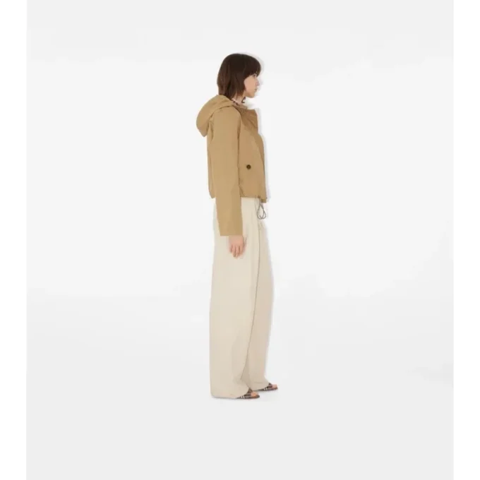 Kort gabardineparkas