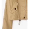 Kort gabardineparkas