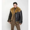 Kort jacka i shearling Kort jacka i shearling