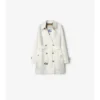 Kort Kensington-Trench Coat i Tropical Gabardine Kort Kensington-Trench Coat i Tropical Gabardine