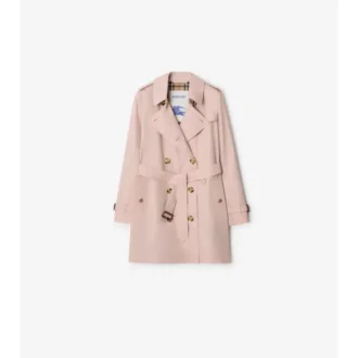 Kort Kensington-Trench Coat i Tropical Gabardine