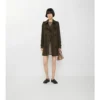Kort Kensington-Trench Coat i Tropical Gabardine Kort Kensington-Trench Coat i Tropical Gabardine