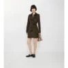 Kort Kensington-Trench Coat i Tropical Gabardine Kort Kensington-Trench Coat i Tropical Gabardine