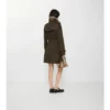 Kort Kensington-Trench Coat i Tropical Gabardine Kort Kensington-Trench Coat i Tropical Gabardine