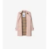 Kort Kensington-Trench Coat i Tropical Gabardine Kort Kensington-Trench Coat i Tropical Gabardine