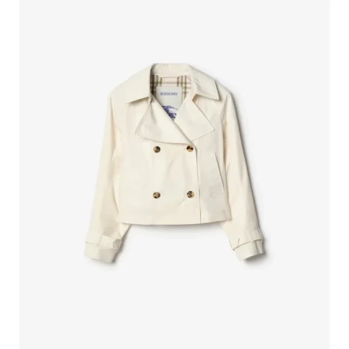Kort, lätt Ladybrook-trenchcoat Kort, lätt Ladybrook-trenchcoat