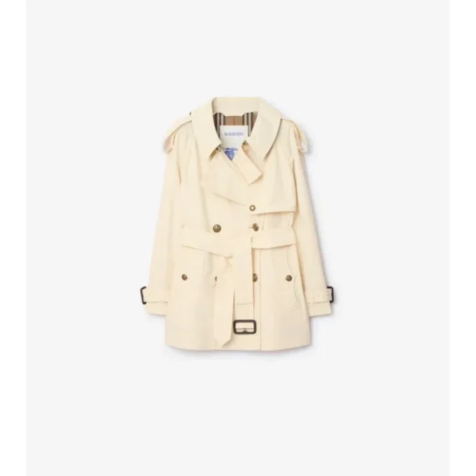 Kort, lätt Trench Coat i bomull, Fitzrovia Kort, lätt Trench Coat i bomull, Fitzrovia