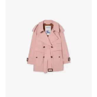 Kort, lätt Trench Coat i bomull, Fitzrovia