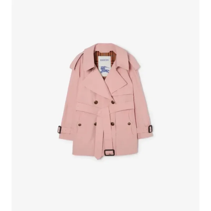 Kort, lätt Trench Coat i bomull, Fitzrovia Kort, lätt Trench Coat i bomull, Fitzrovia
