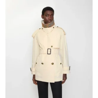 Kort, lätt Trench Coat i bomull, Fitzrovia