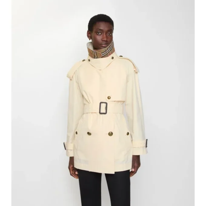 Kort, lätt Trench Coat i bomull, Fitzrovia Kort, lätt Trench Coat i bomull, Fitzrovia