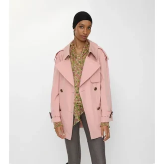 Kort, lätt Trench Coat i bomull, Fitzrovia