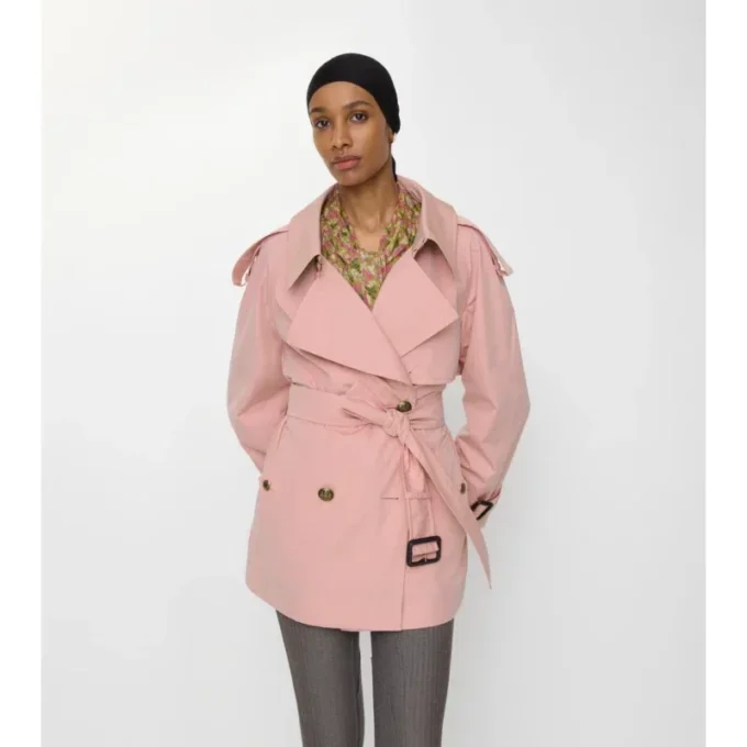 Kort, lätt Trench Coat i bomull, Fitzrovia Kort, lätt Trench Coat i bomull, Fitzrovia