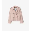 Kort Mayfair-trenchjacka i Tropical Gabardine Kort Mayfair-trenchjacka i Tropical Gabardine