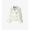 Kort Mayfair-trenchjacka i Tropical Gabardine Kort Mayfair-trenchjacka i Tropical Gabardine