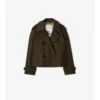 Kort Mayfair-trenchjacka i Tropical Gabardine Kort Mayfair-trenchjacka i Tropical Gabardine