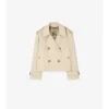 Kort Mayfair-trenchjacka i Tropical Gabardine