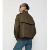 Kort Mayfair-trenchjacka i Tropical Gabardine Kort Mayfair-trenchjacka i Tropical Gabardine