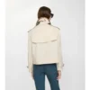 Kort Mayfair-trenchjacka i Tropical Gabardine