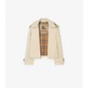 Kort Mayfair-trenchjacka i Tropical Gabardine