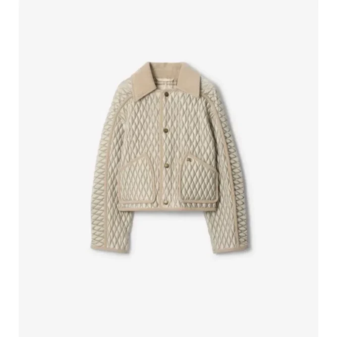 Kort quiltad Floriston-jacka i nylon Kort quiltad Floriston-jacka i nylon