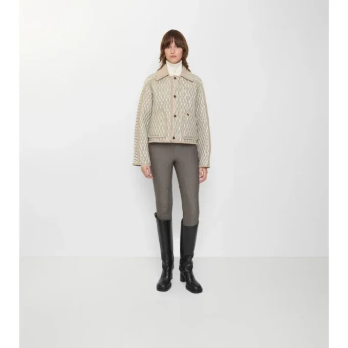 Kort quiltad Floriston-jacka i nylon Kort quiltad Floriston-jacka i nylon
