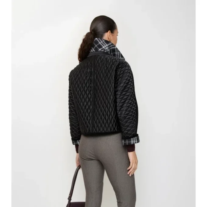 Kort quiltad Floriston-jacka i nylon Kort quiltad Floriston-jacka i nylon