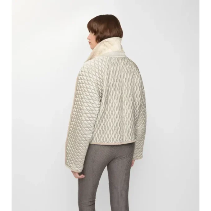 Kort quiltad Floriston-jacka i nylon Kort quiltad Floriston-jacka i nylon