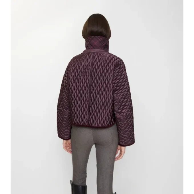 Kort quiltad Floriston-jacka i nylon Kort quiltad Floriston-jacka i nylon