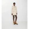 Kort Summerside-Trench Coat i Gabardine Kort Summerside-Trench Coat i Gabardine