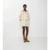 Kort Summerside-Trench Coat i Gabardine Kort Summerside-Trench Coat i Gabardine