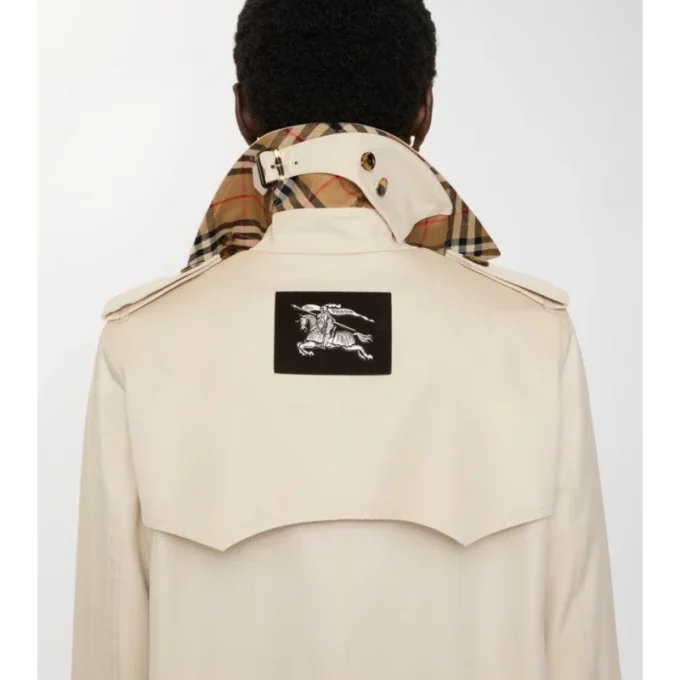 Kort Summerside-Trench Coat i Gabardine Kort Summerside-Trench Coat i Gabardine
