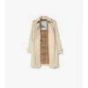 Kort Summerside-Trench Coat i Gabardine Kort Summerside-Trench Coat i Gabardine