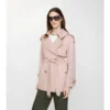 Kort Tropical Gabardine Trench Coat i Fitzrovia-modell Kort Tropical Gabardine Trench Coat i Fitzrovia-modell